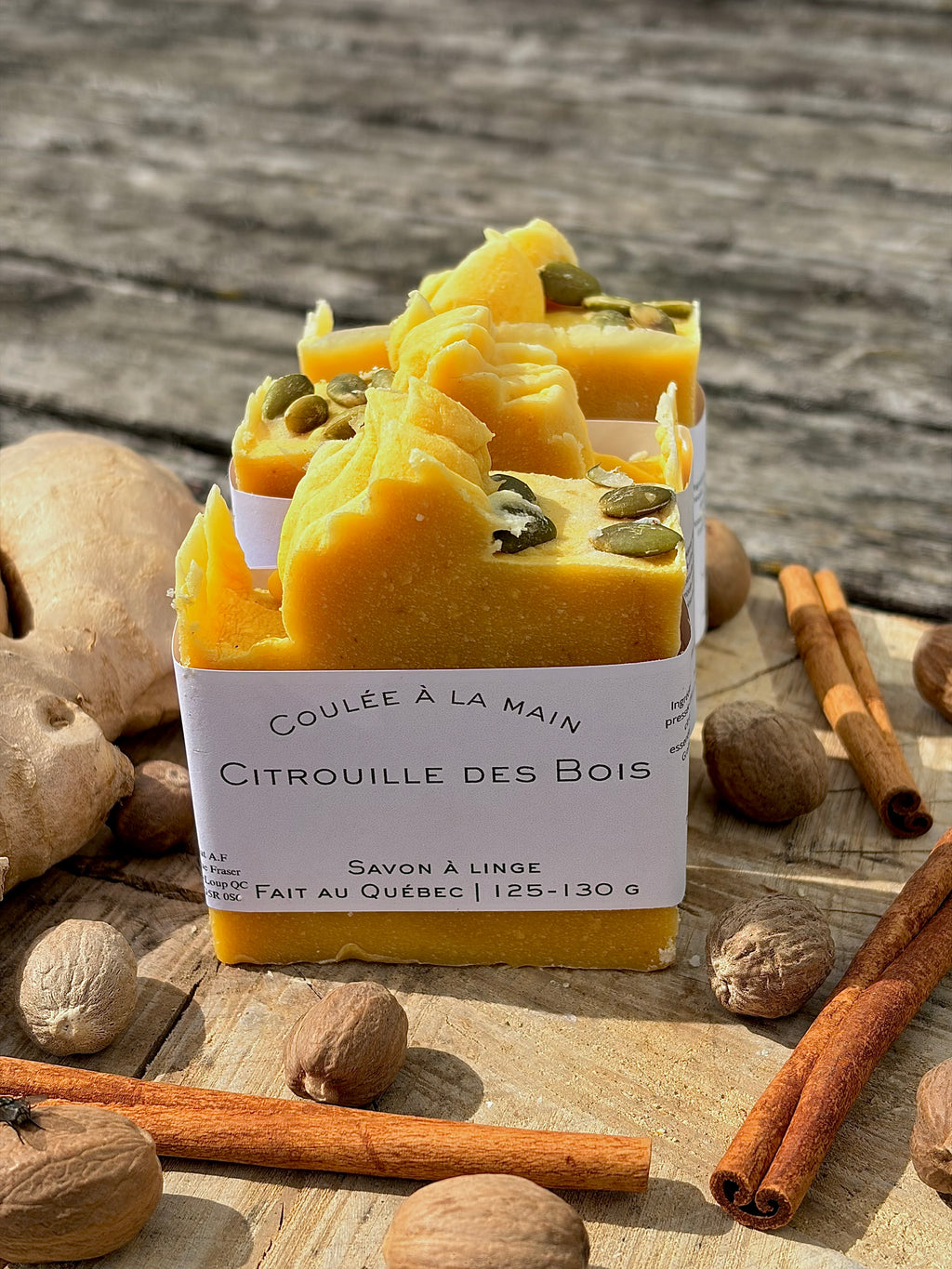 Savon artisanal - Citrouille Des Bois
