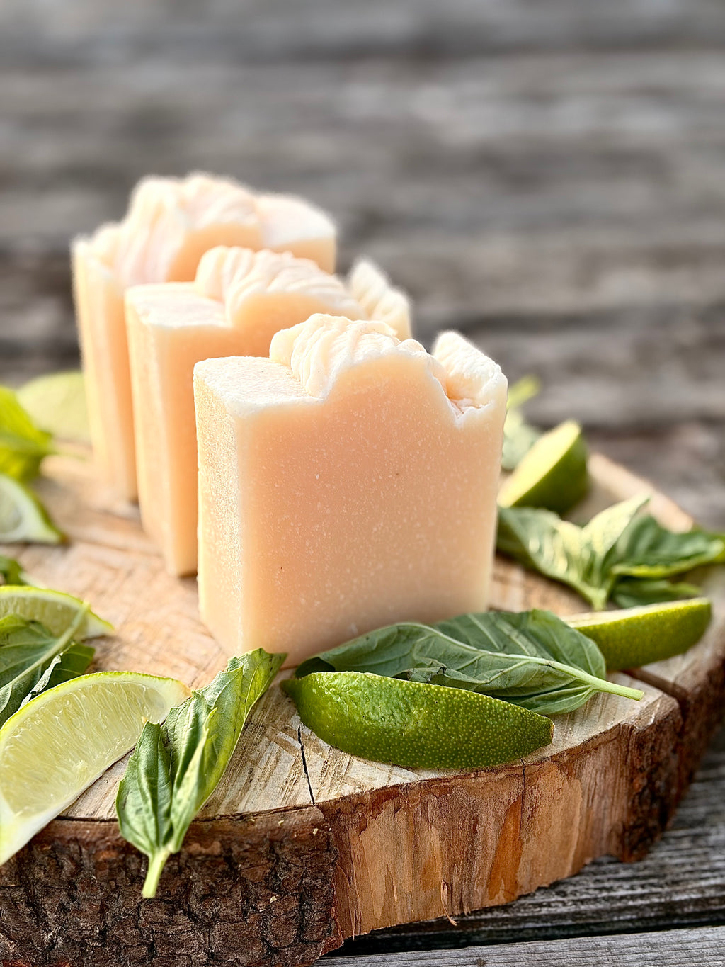 Savon artisanal - Citron vert & Basilic