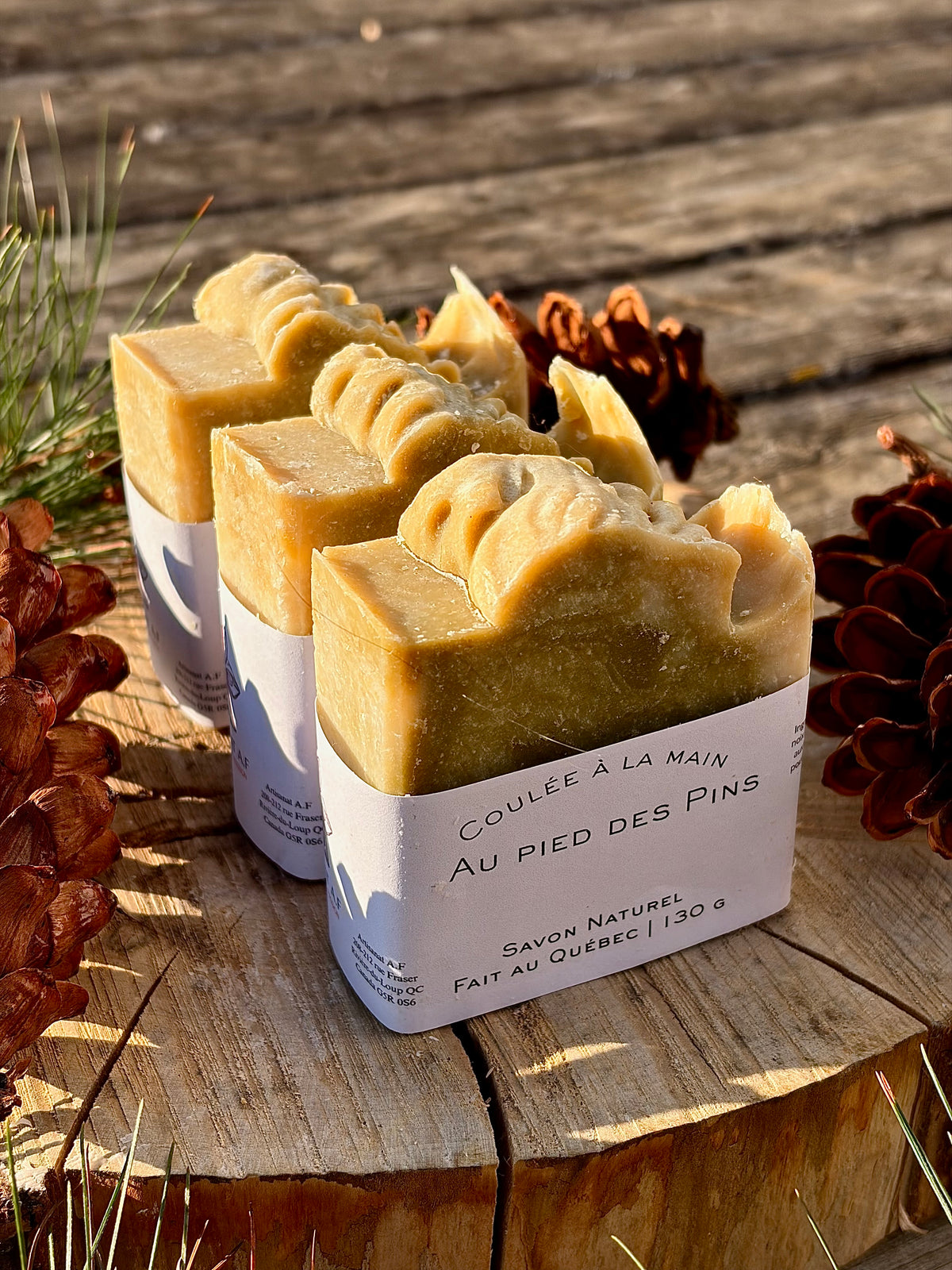 Savon artisanal - Au pied des Pins