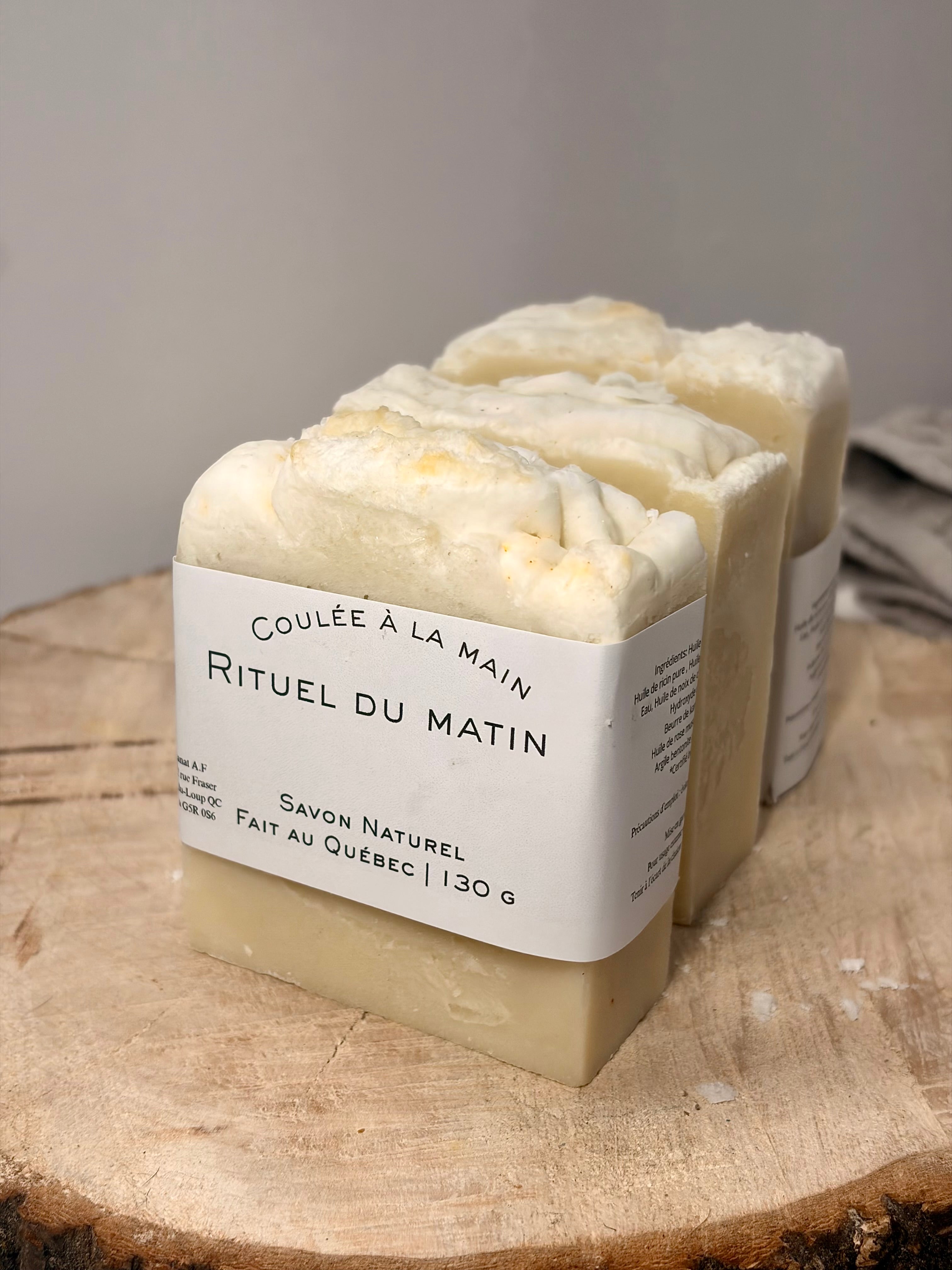 Savon artisanal - Rituel du Matin