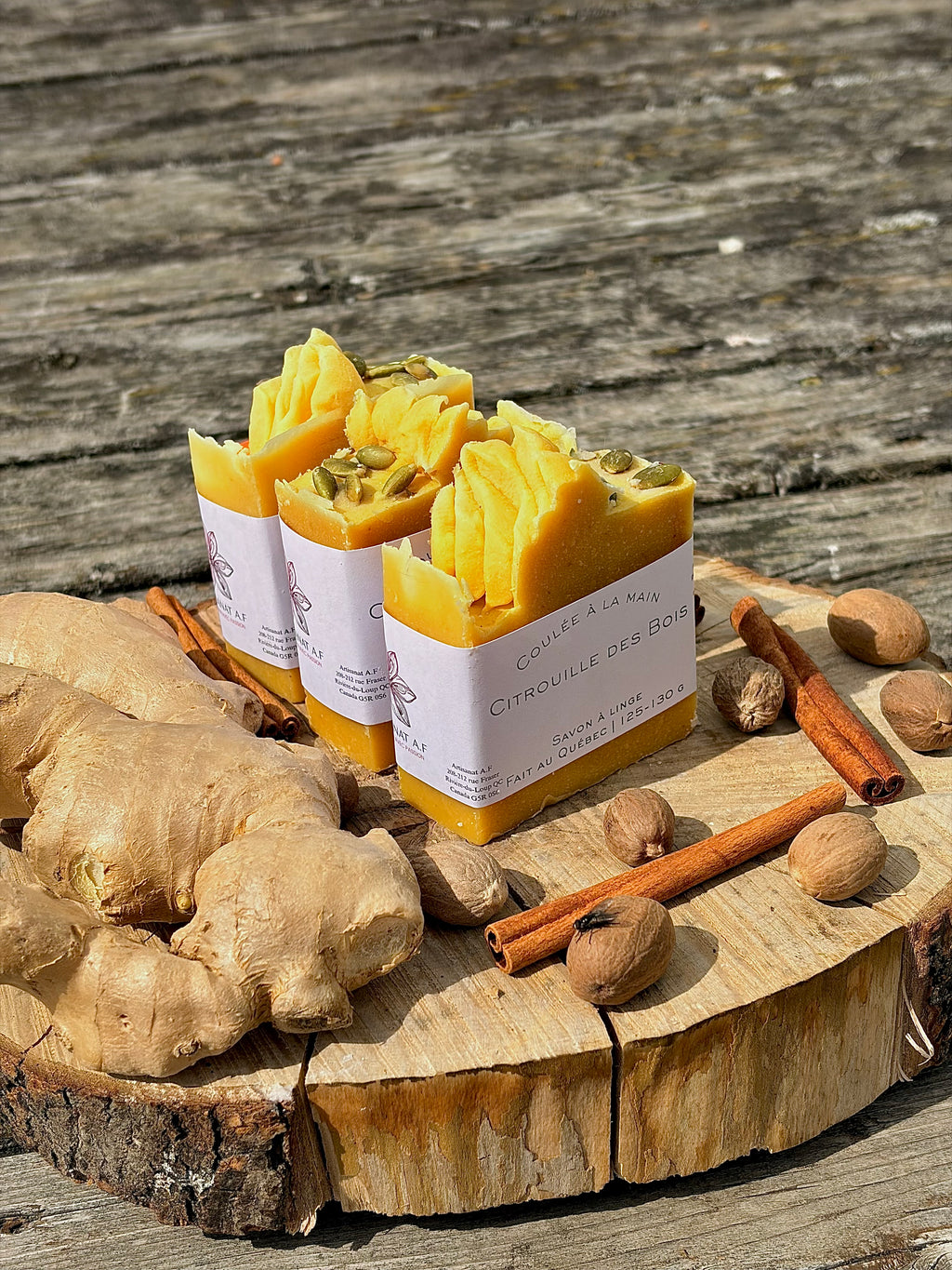 Savon artisanal - Citrouille Des Bois