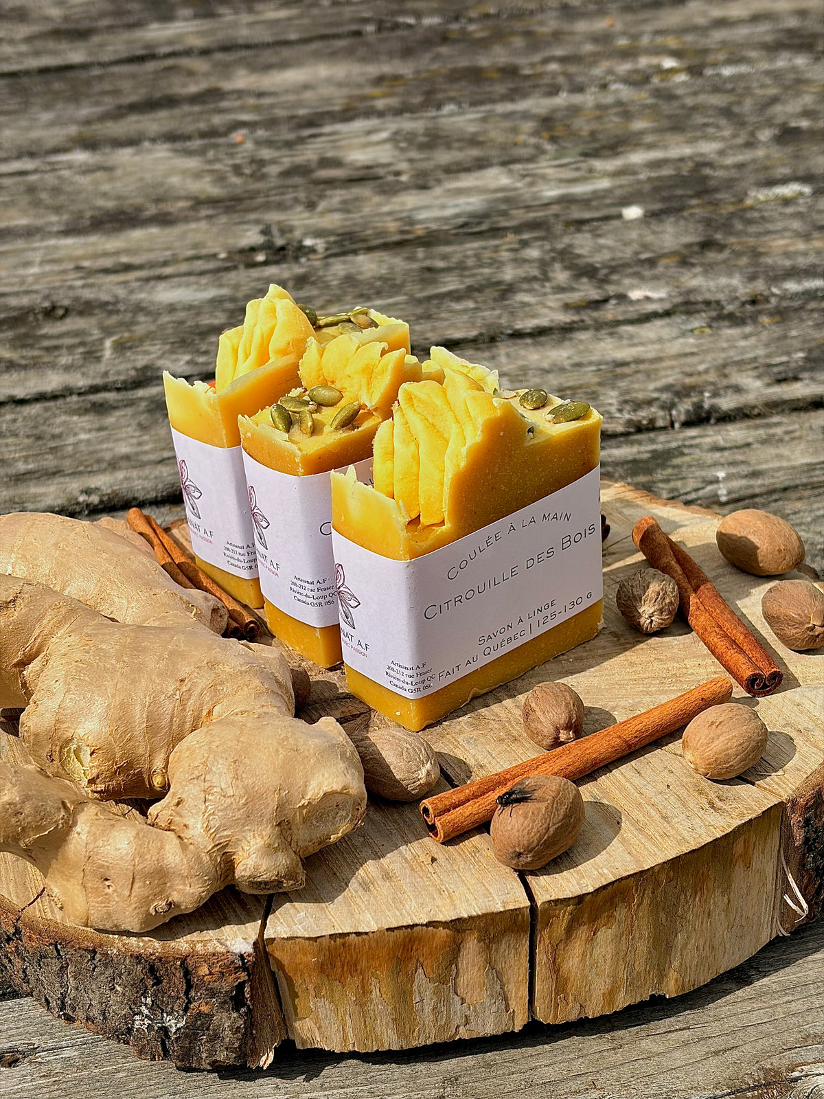 Savon artisanal - Citrouille Des Bois