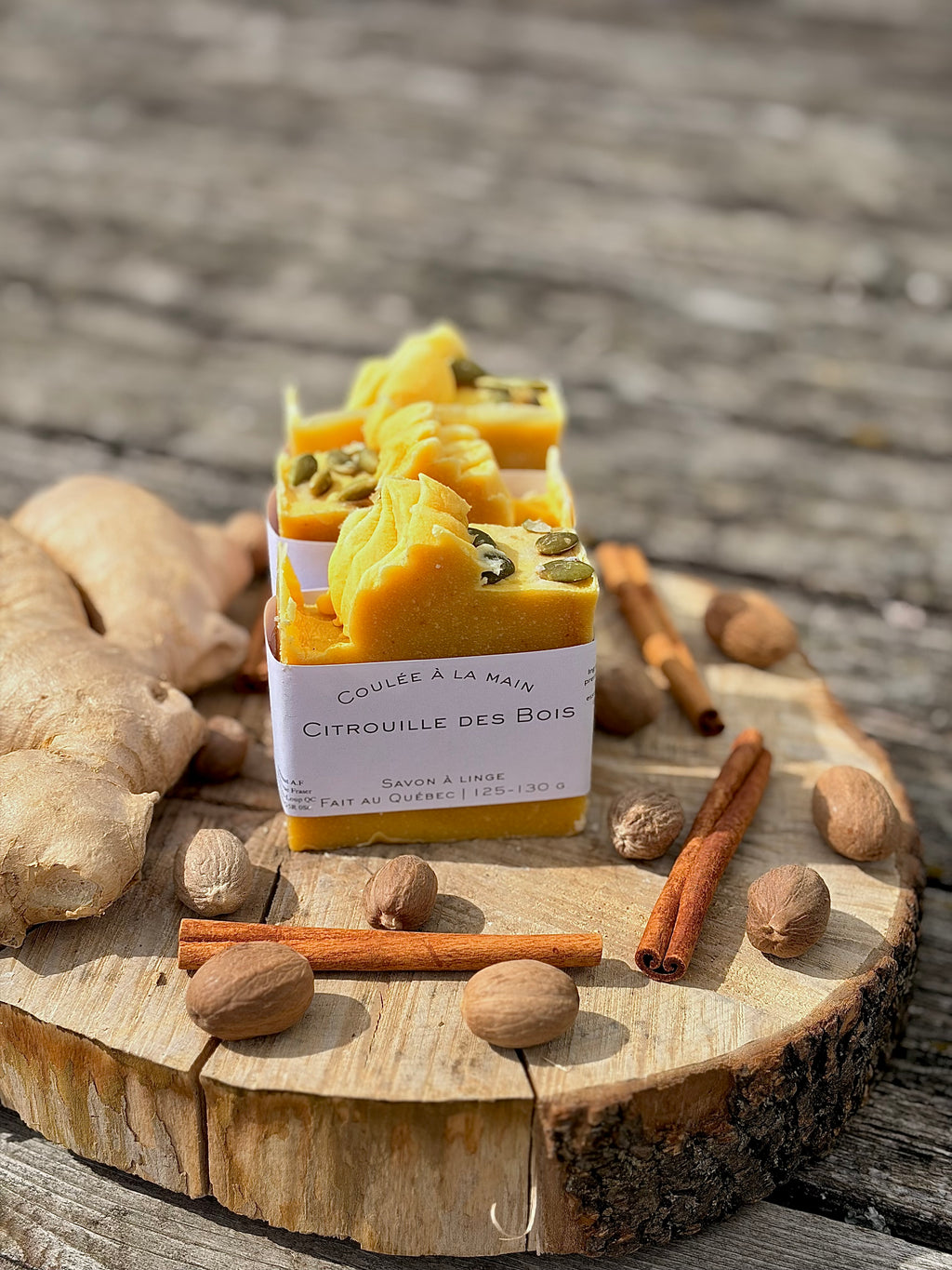 Savon artisanal - Citrouille Des Bois