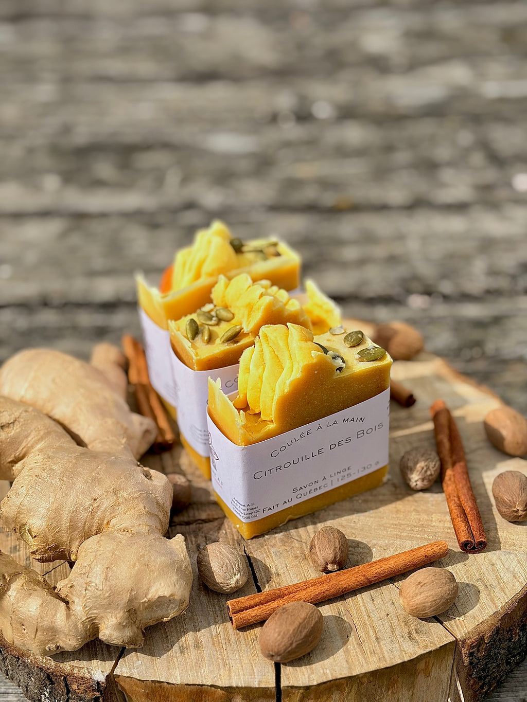 Savon artisanal - Citrouille Des Bois