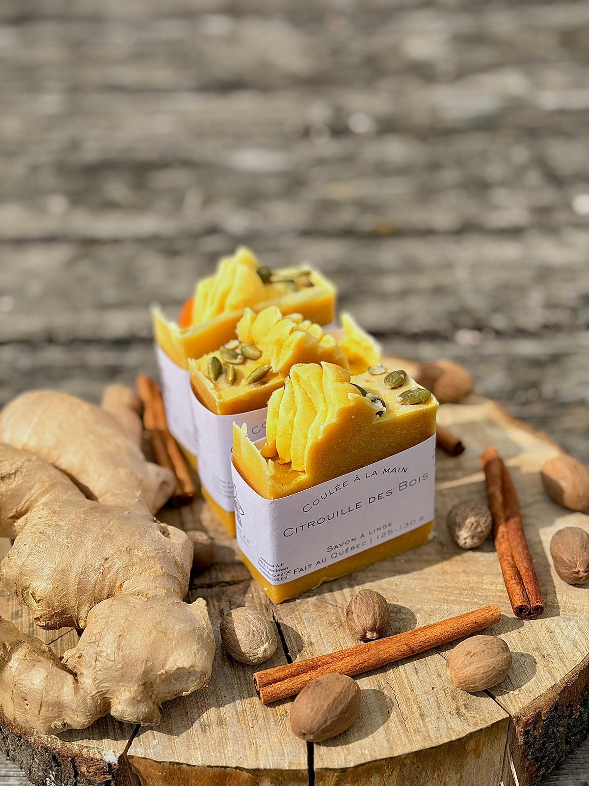 Savon artisanal - Citrouille Des Bois