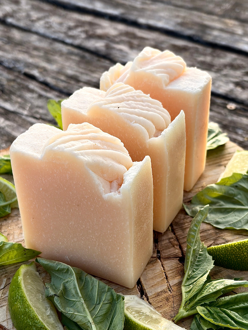 Savon artisanal - Citron vert & Basilic