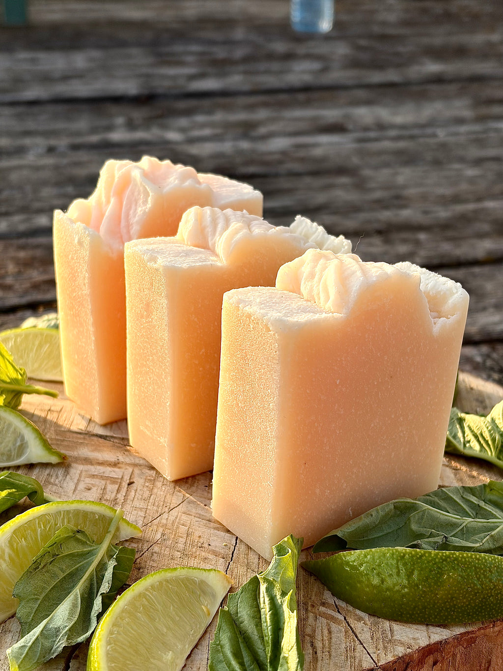 Savon artisanal - Citron vert & Basilic