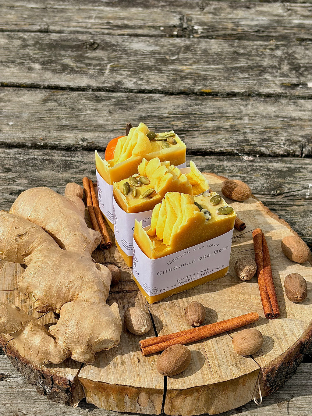 Savon artisanal - Citrouille Des Bois