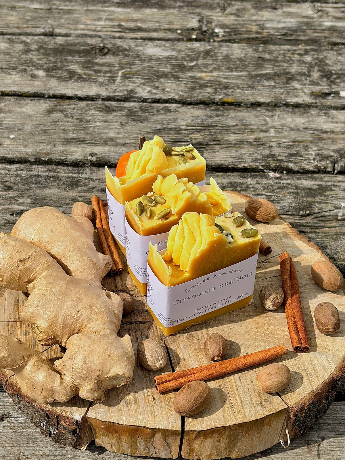 Savon artisanal - Citrouille Des Bois