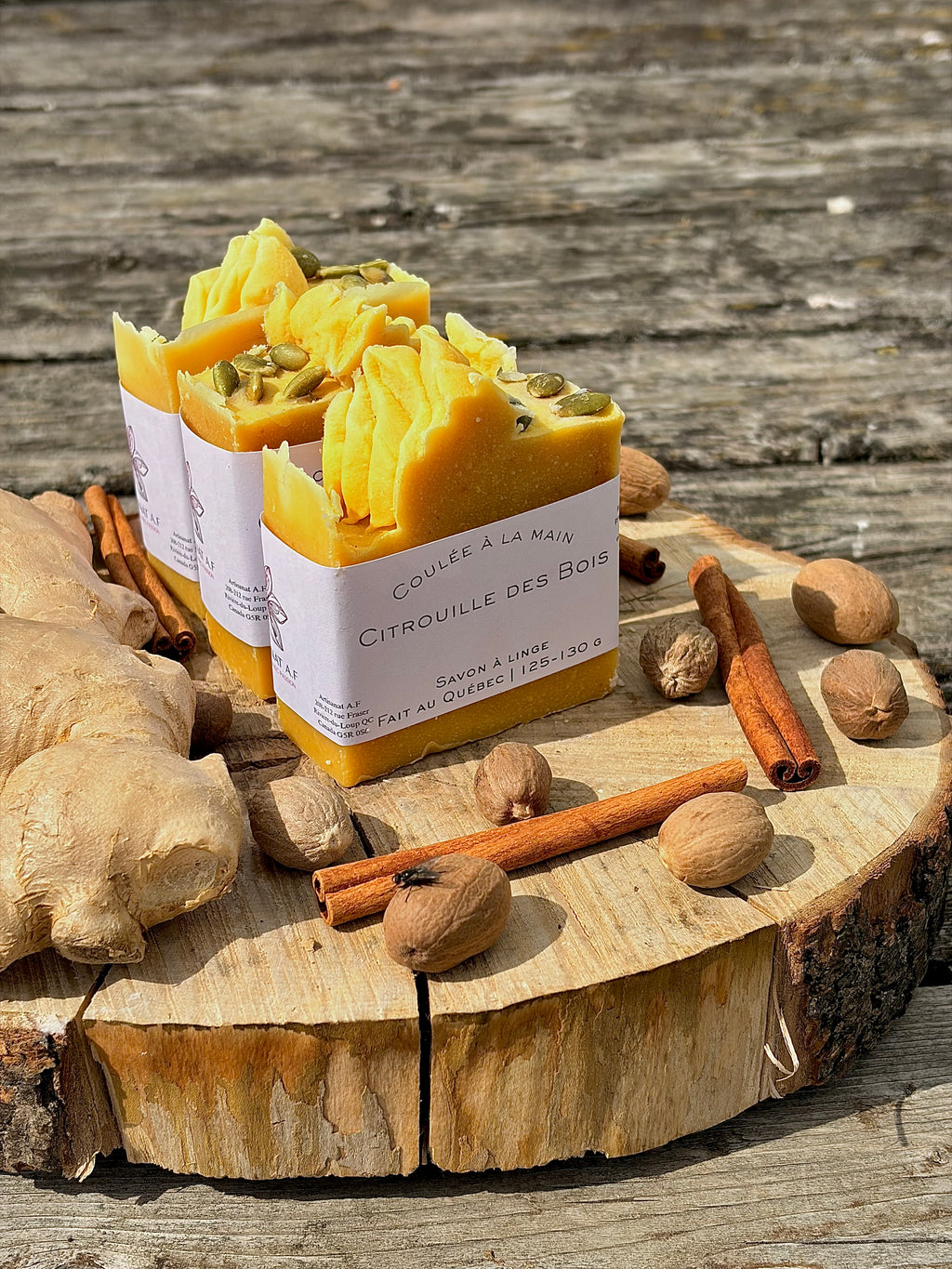 Savon artisanal - Citrouille Des Bois