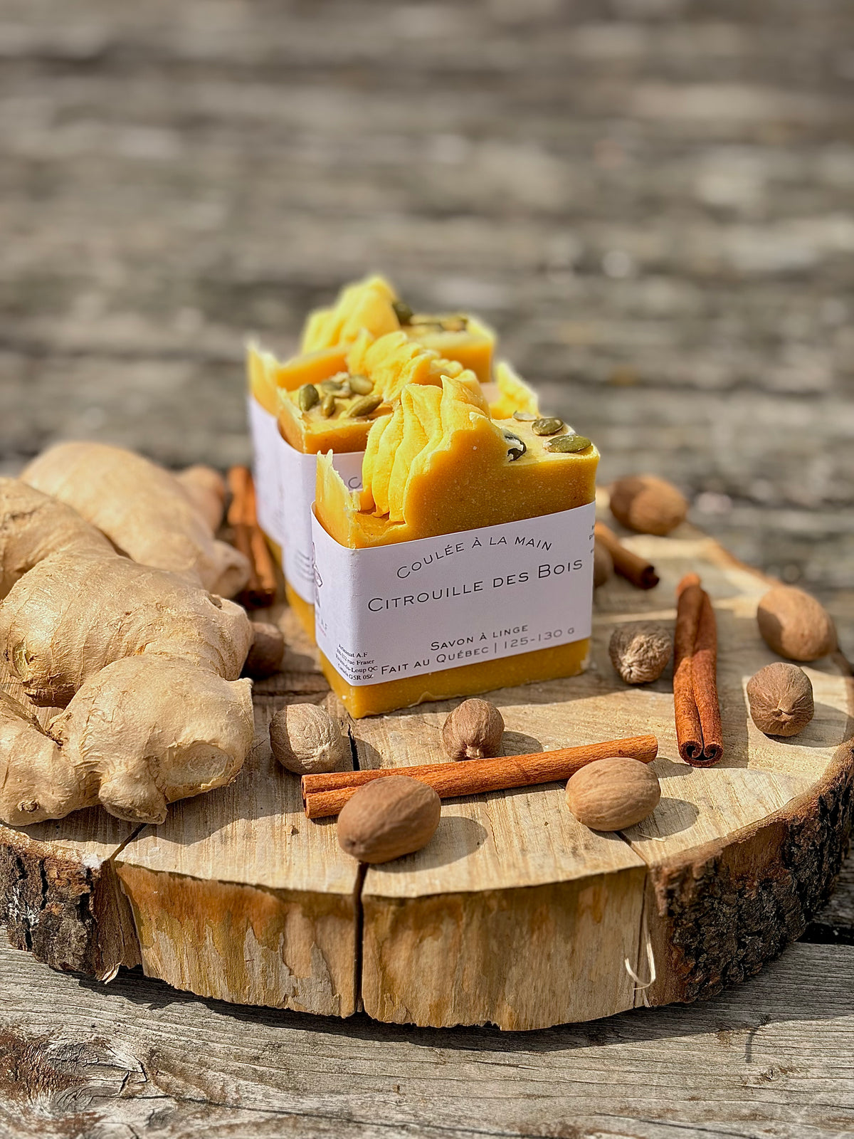 Savon artisanal - Citrouille Des Bois