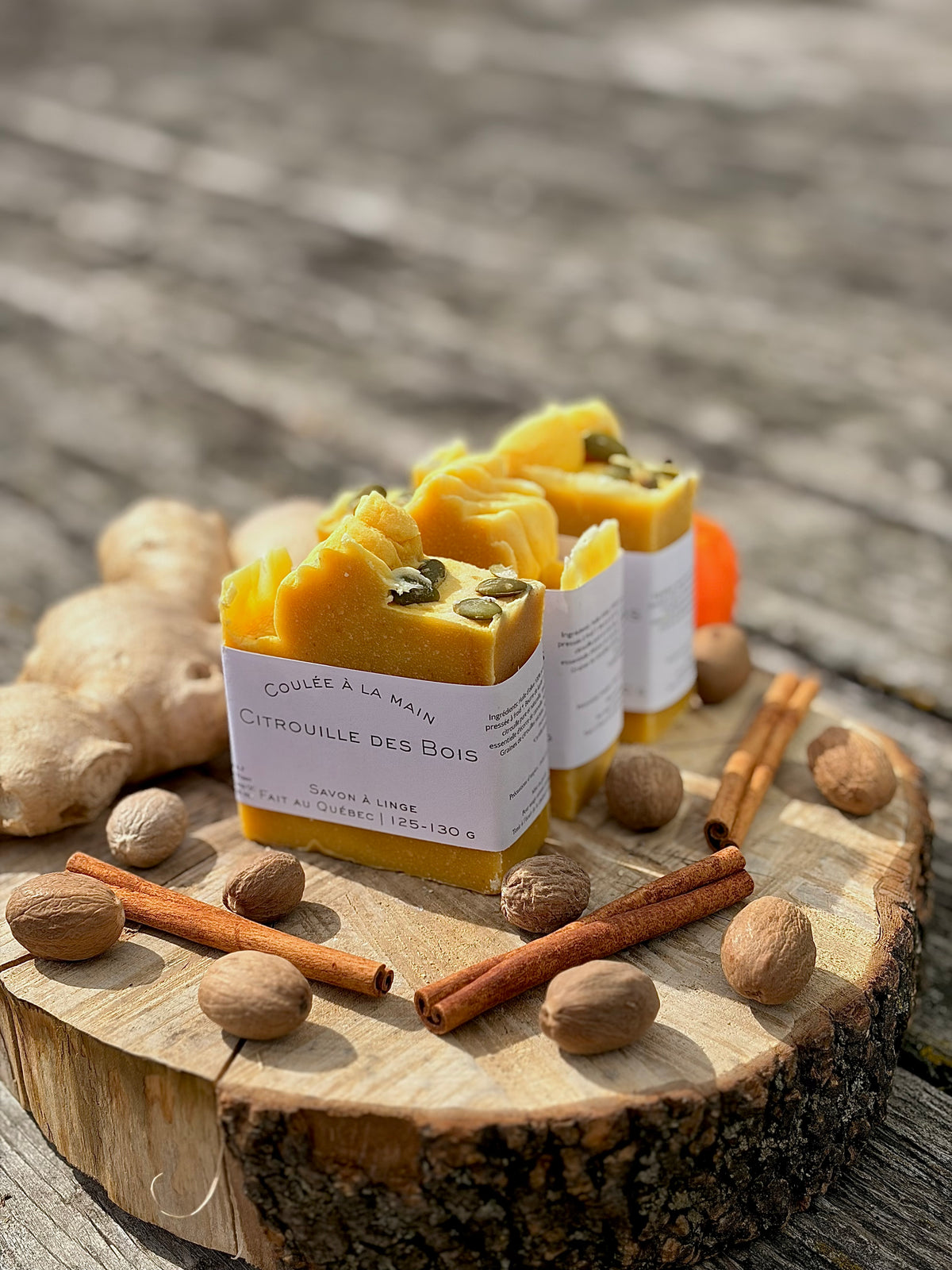 Savon artisanal - Citrouille Des Bois