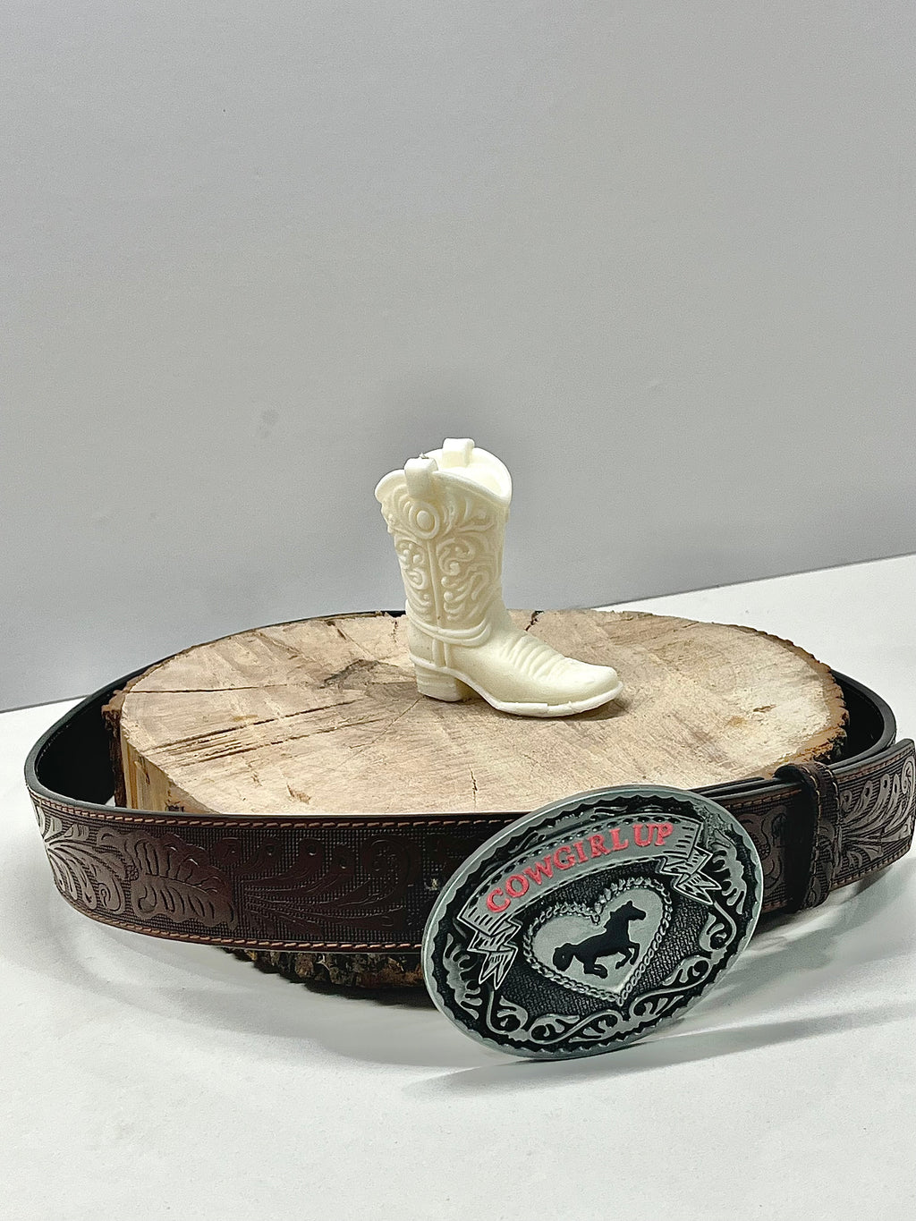 Bougie décorative - Botte de cow-boy