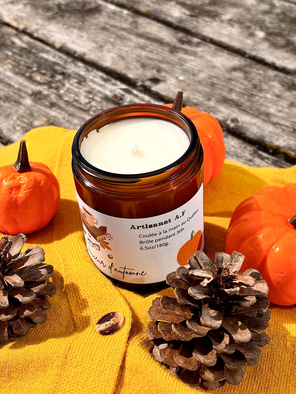 Bougie - Douceur d’automne
